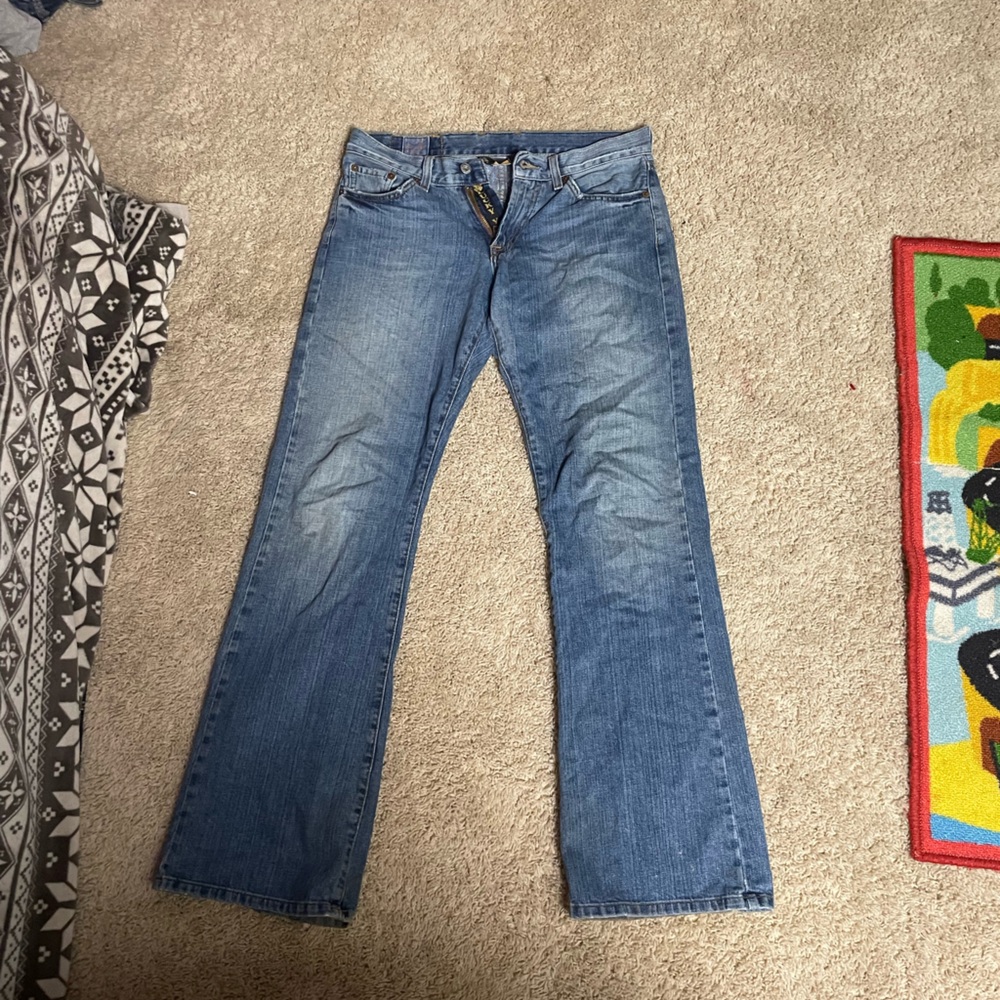 Lucky Brand Blue Straight Leg Jeans